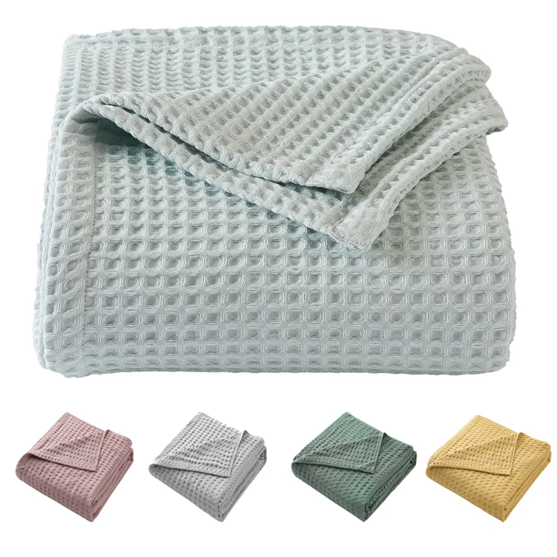 بطانية حرارية منسوجة من القطن  - مراجعة Cashmere Throw Blanket وسعره