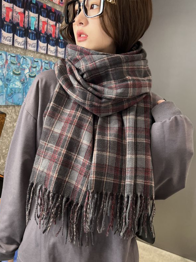 وشاح نسائي جديد من الكشمير الم - مراجعة Cashmere Throw Blanket وسعره