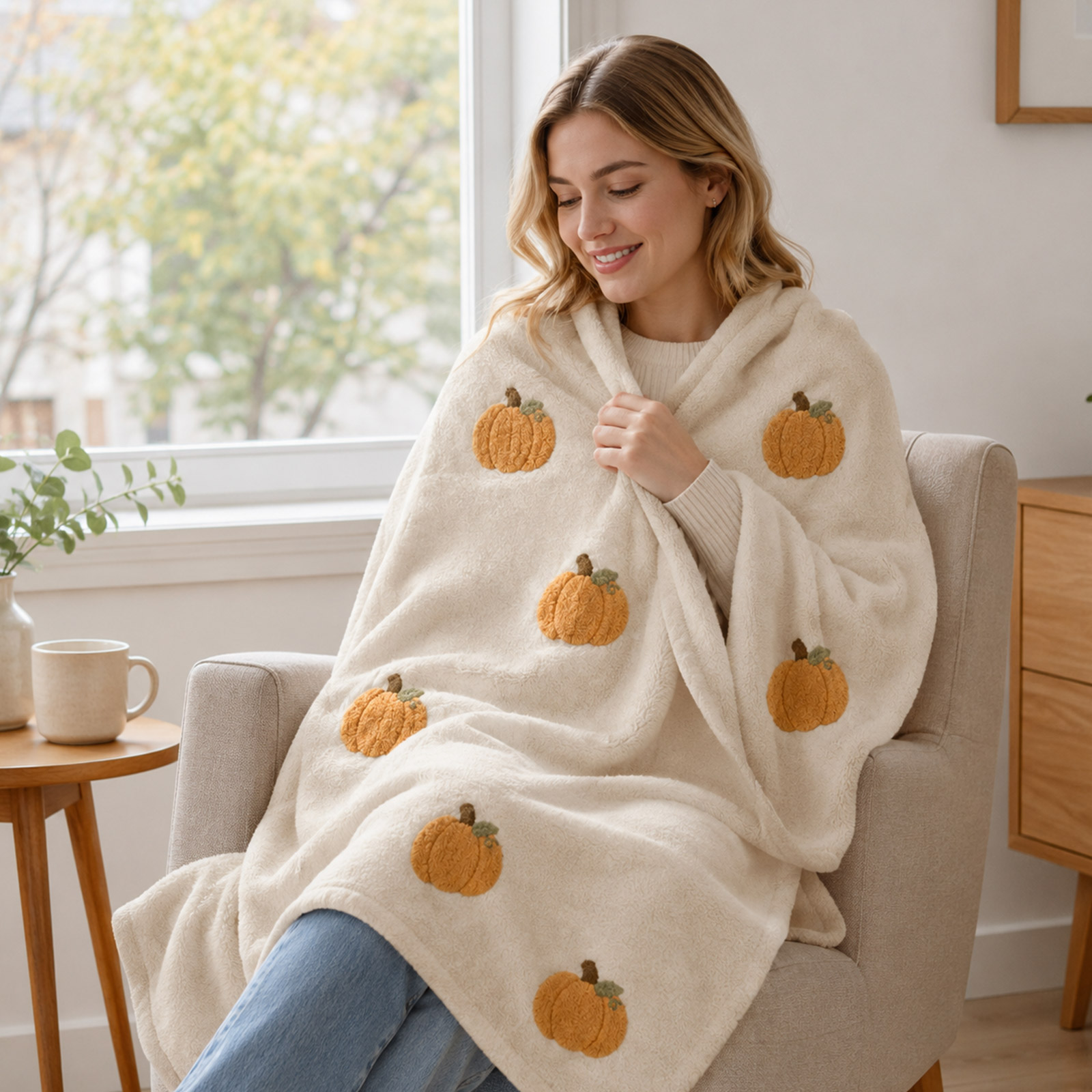 بطانية اليقطين الناعمة، بطانية - مراجعة Cashmere Throw Blanket وسعره
