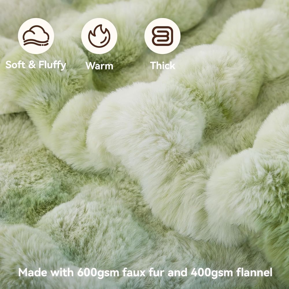 بطانية رمي من الفرو الصناعي، ب - مراجعة Cashmere Throw Blanket وسعره