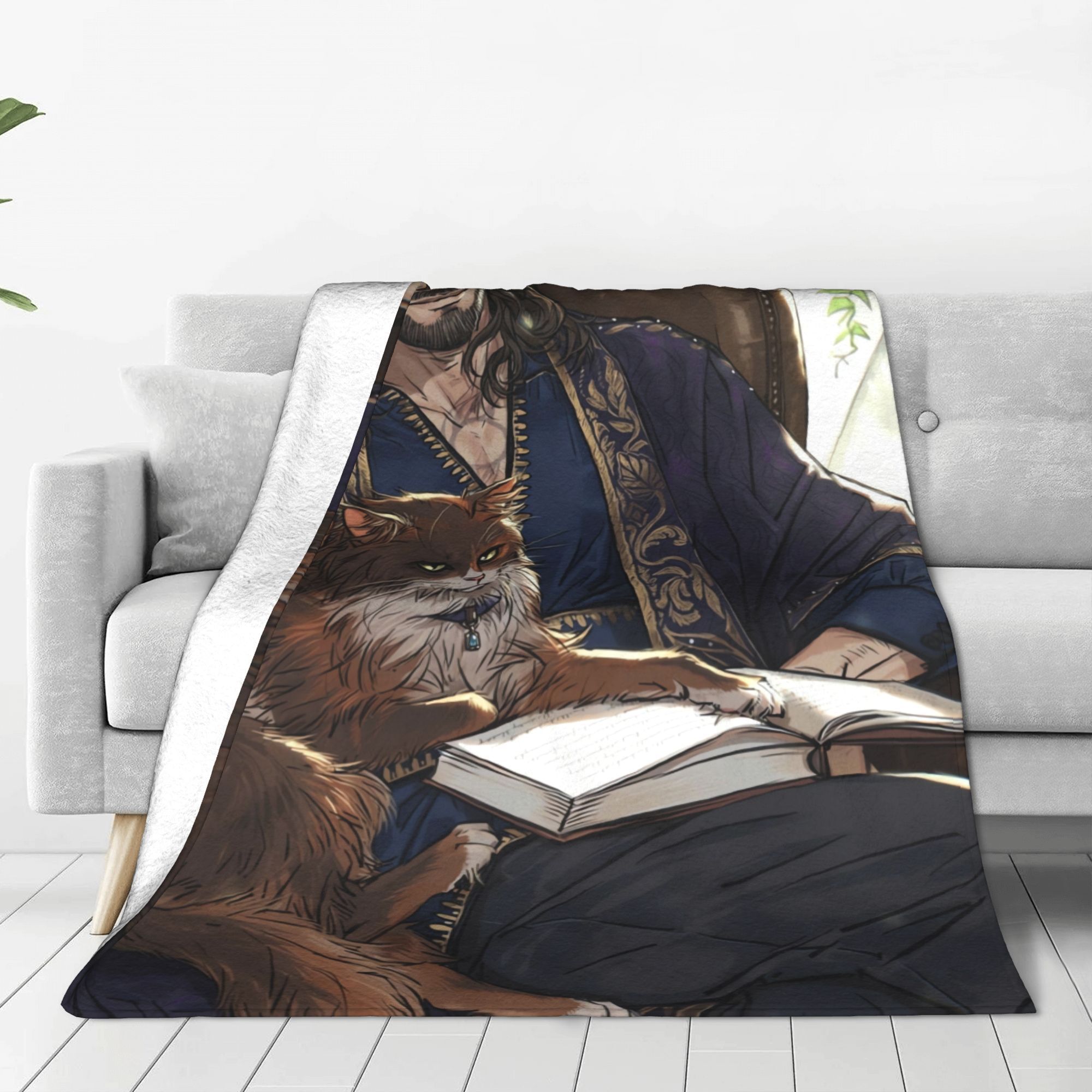 بطانية ناعمة مخصصة بتصميم غالي - مراجعة Cashmere Throw Blanket وسعره
