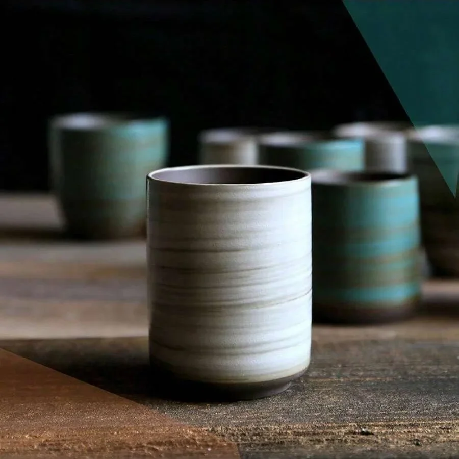 كوب من الخزف الحجري المطلي يدو - مراجعة Handmade Ceramic Mug وسعره