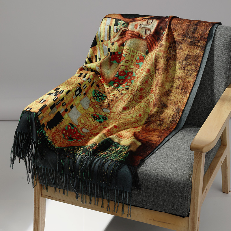 العلامة التجارية الفاخرة النفط - مراجعة Cashmere Throw Blanket وسعره