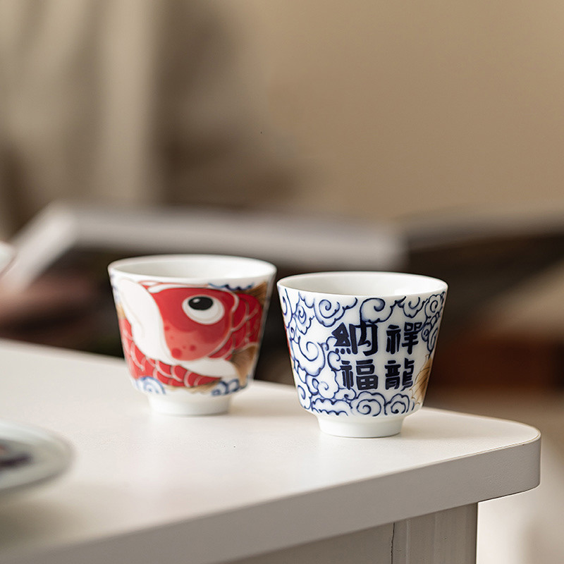 1 قطعة كوب شاي بورسلين صيني عت - مراجعة Handmade Ceramic Mug وسعره